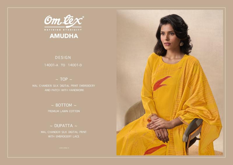 Omtex amudha buy wholesale dress materials in surat